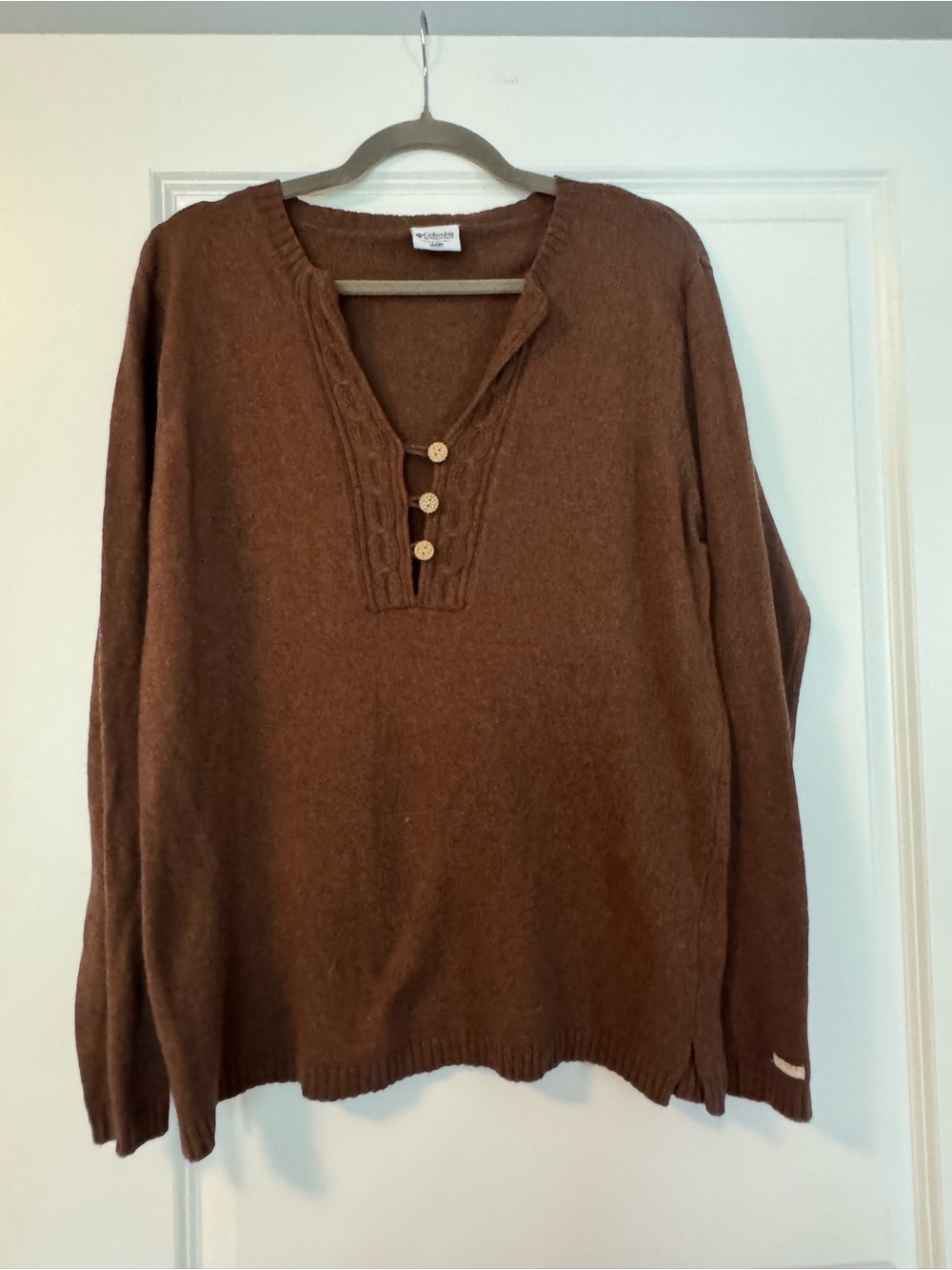 Columbia knit women’s sweater